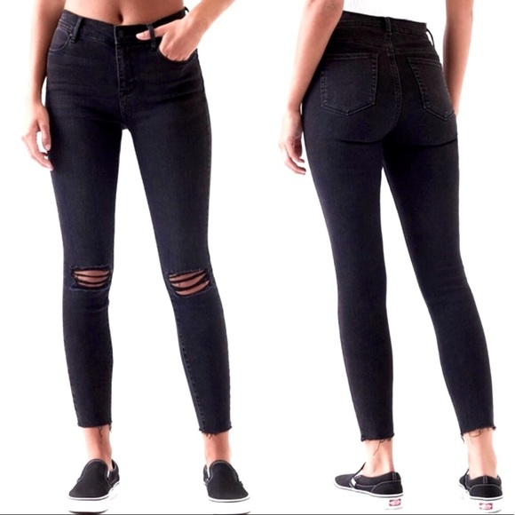 PacSun Denim - Pacsun High Rise Black Ankle Jeggings